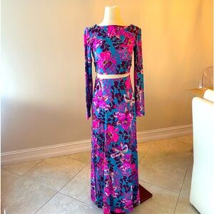 Worn once and in perfect condition - Lilly Pulitzer NESSI MAXI SET